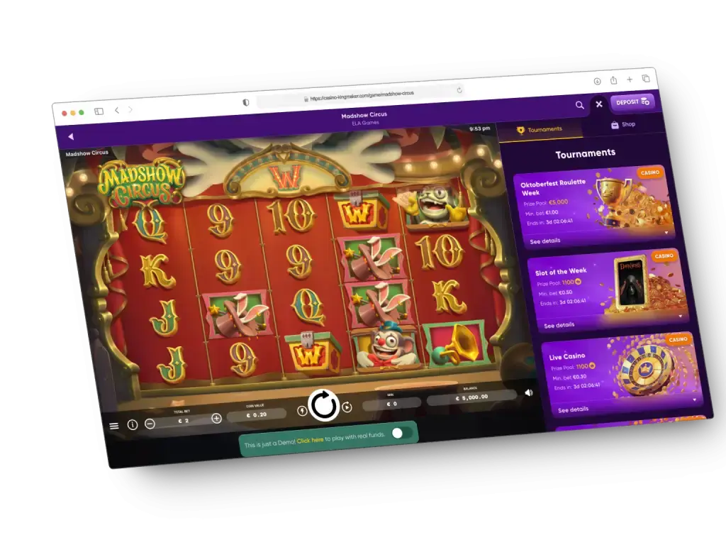 Kingmaker pokies